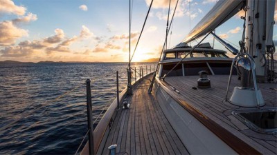 Deck of the Bareboat Sailing Yacht 'Marae'