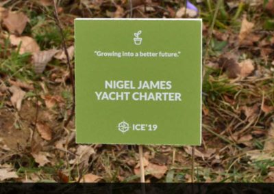 The first Nigel James Yacht Charter tree!