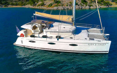 Super August discounted catamaran in Greece