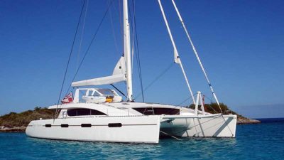 Nigel James Yacht Charter Crewed catamaran Kings Ransom chartering in the western Mediterranean