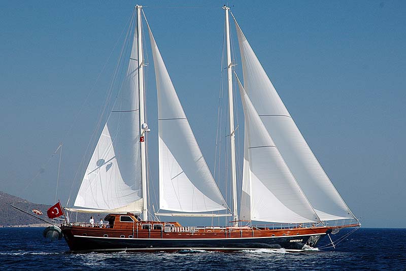 Nigel James Yacht Charter crewed gulet Zephyria II