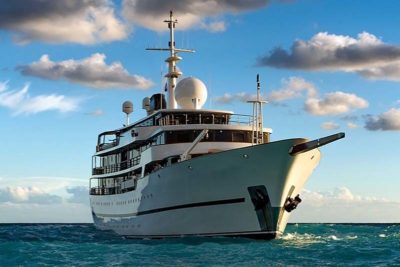 Nigel James Yacht Charter crewed megayacht Chakra
