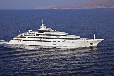 Nigel James Yacht Charter crewed mega yacht O'Mega