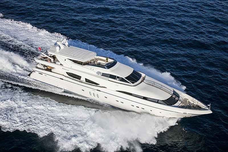 Nigel James Yacht Charter crewed charter motor yacht Rini