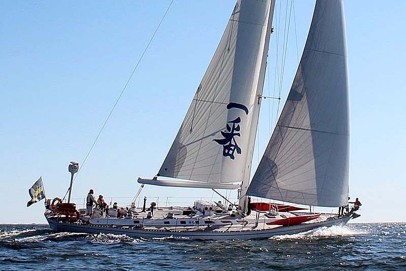 Nigel James Yacht Charter crewed Swan sailing yacht Ichiban in Sweden