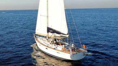 Nigel James Yacht Charter crewed sailing yacht Sea Star in Greece